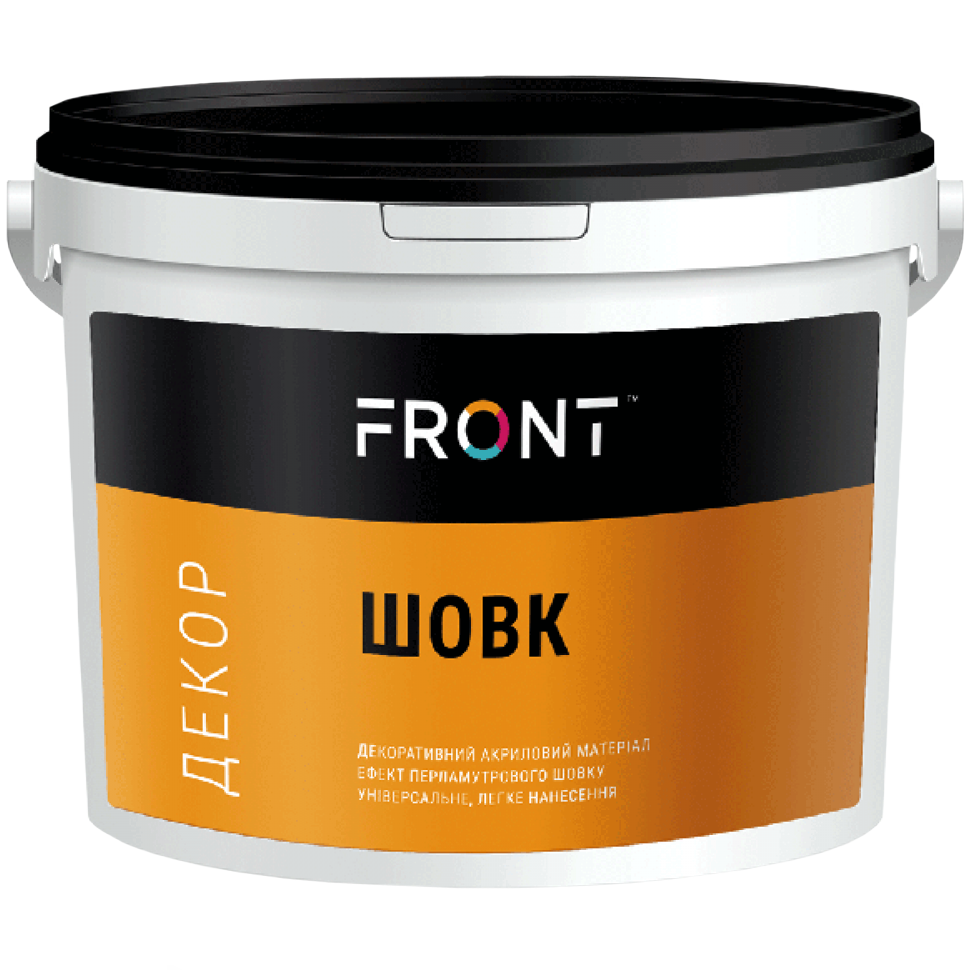 Декоративна штукатурка ШОВК, FRONT, перламутрова, 1кг.